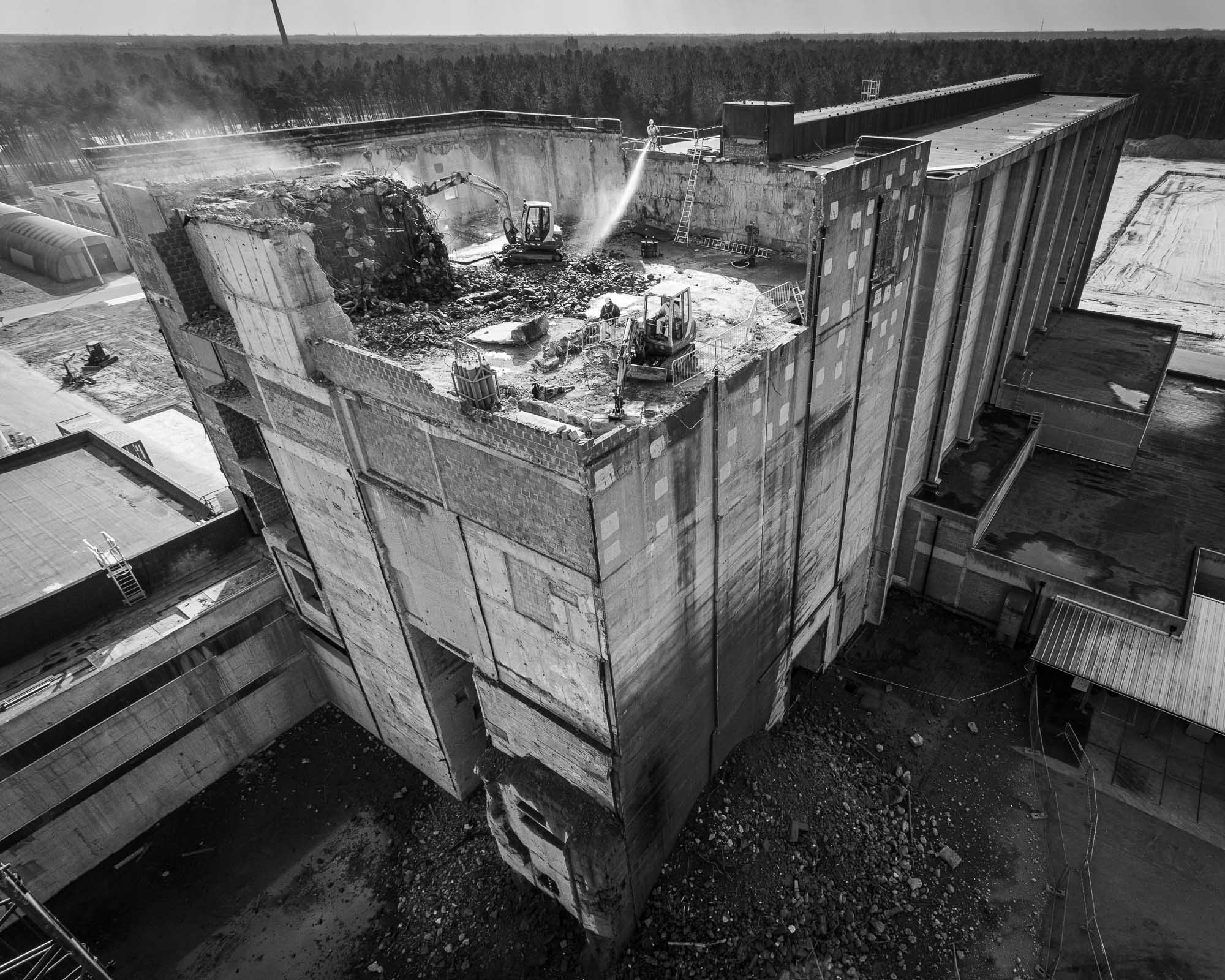 Afbraak Eurochemic Demolition of the Eurochemic reprocessing plant