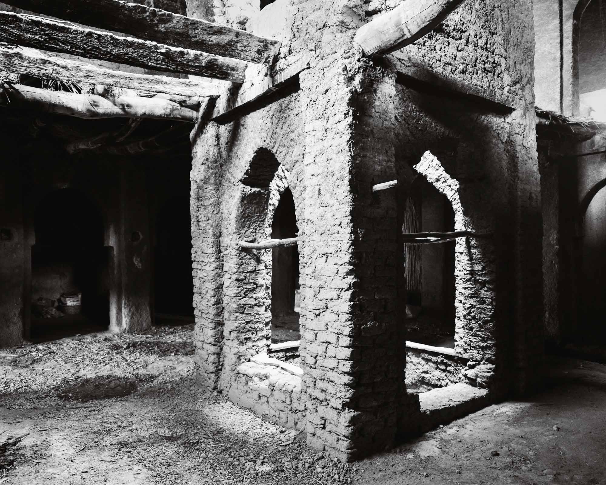 Kasbahs in Morocco, kasbah Ait Abou Sjeikh Ali, Skoura, winter 2007