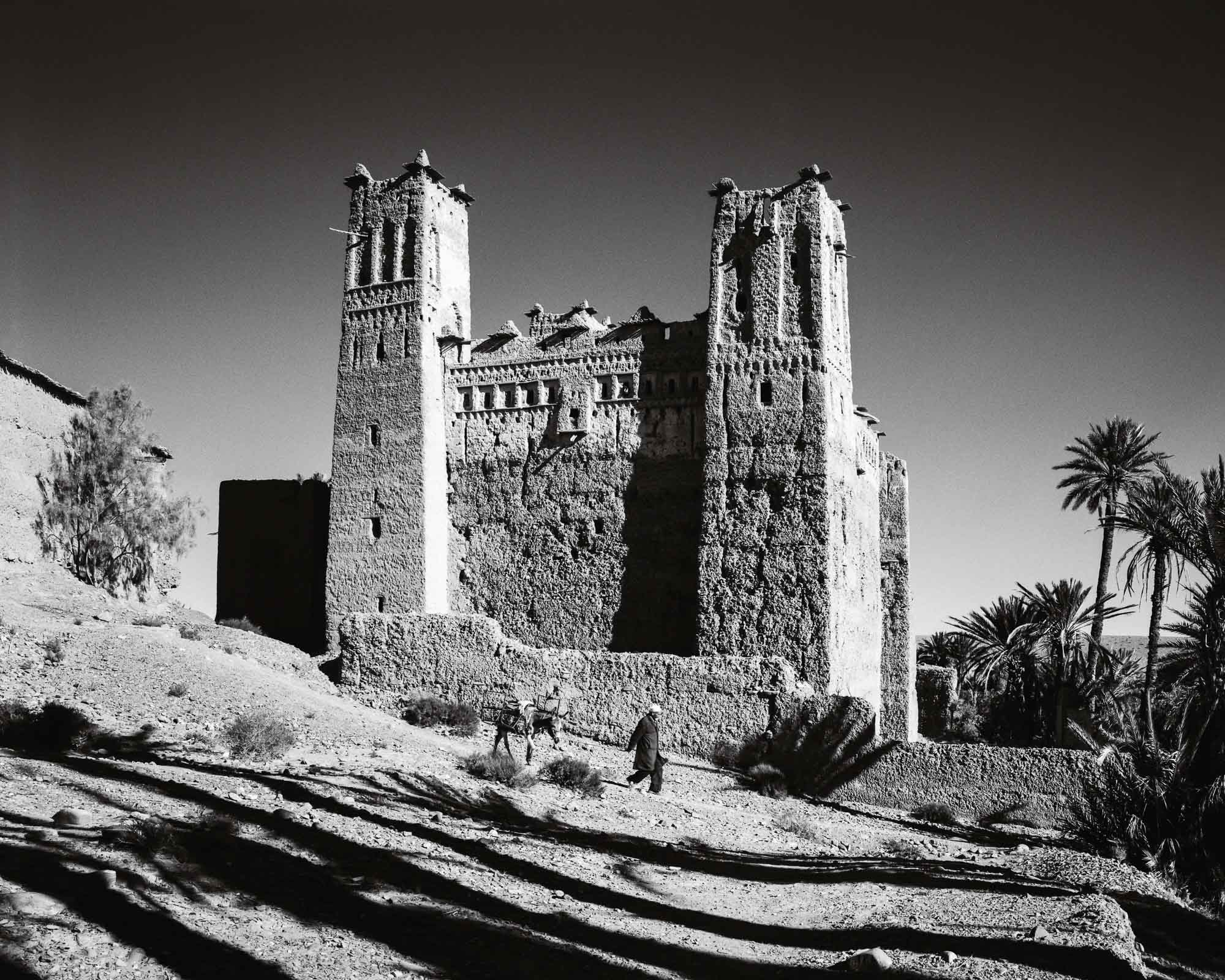 Kasbahs in Morocco, tighremt Ait Baba, Timtidirt, winter 2007