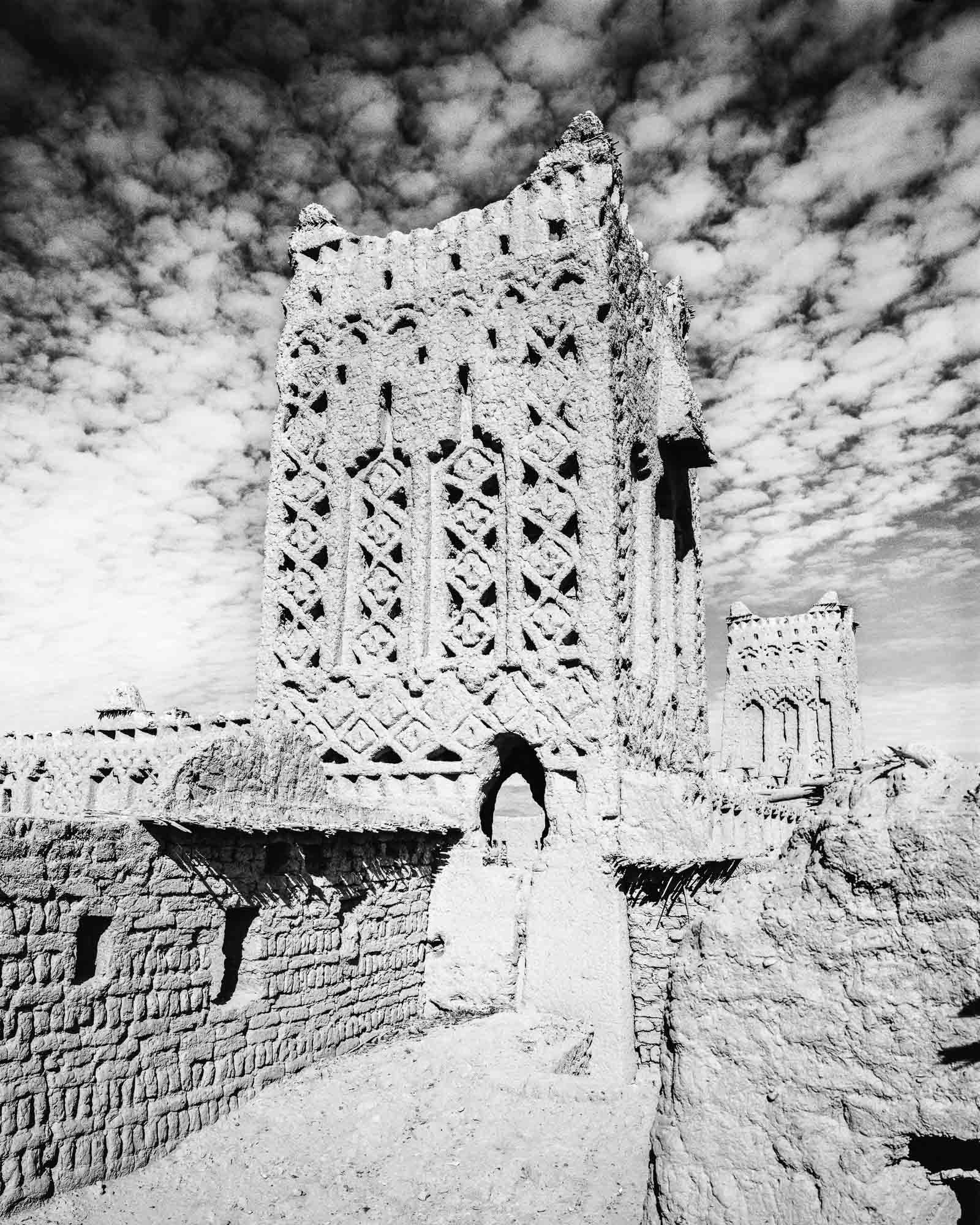 Kasbahs in Morocco, kasbah Ait Souss, Skoura, summer 2005