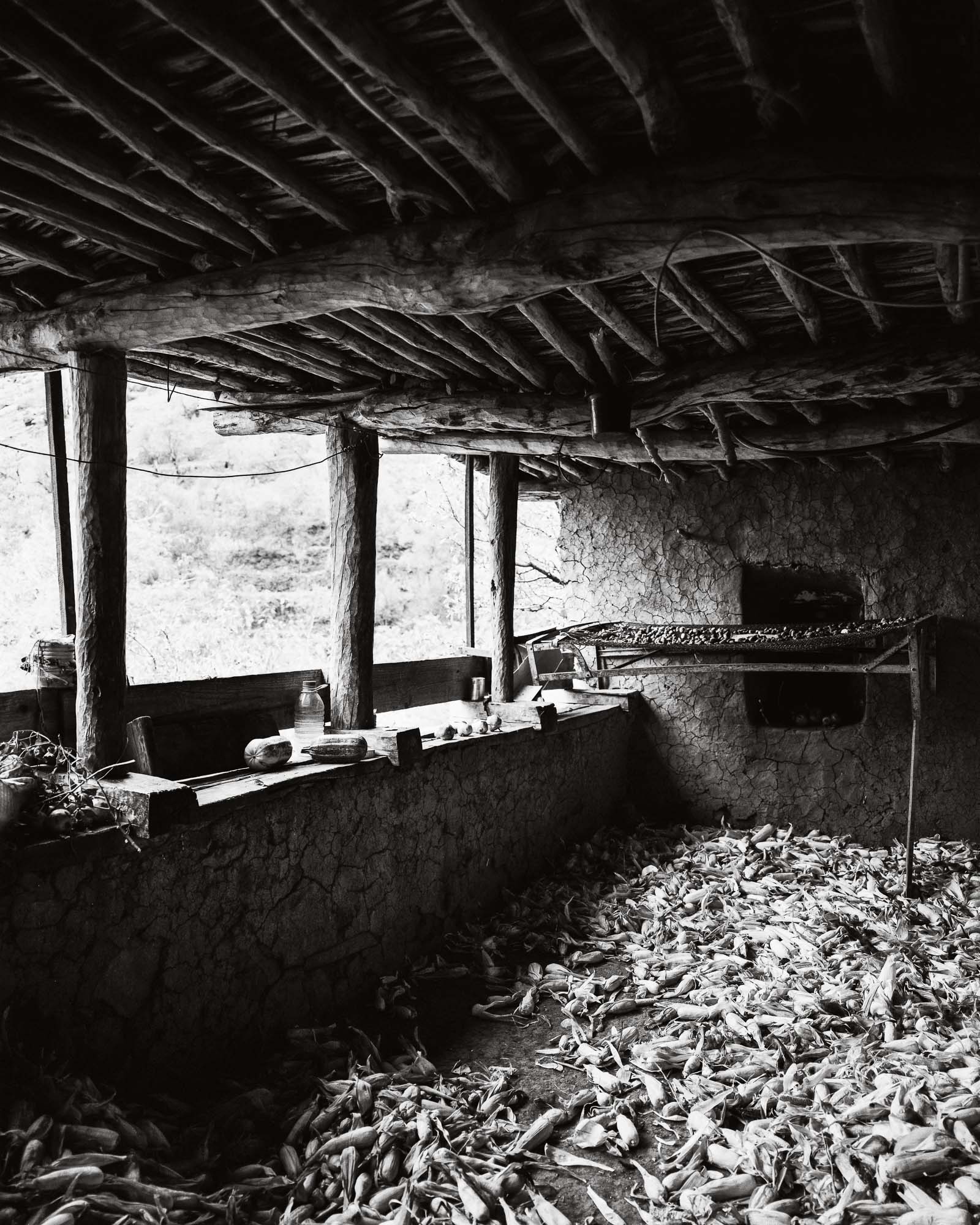 Tagharghist, a berber village in Morocco, idil at Mohammed Ait Ben Ouchen’s house, autumn 2008