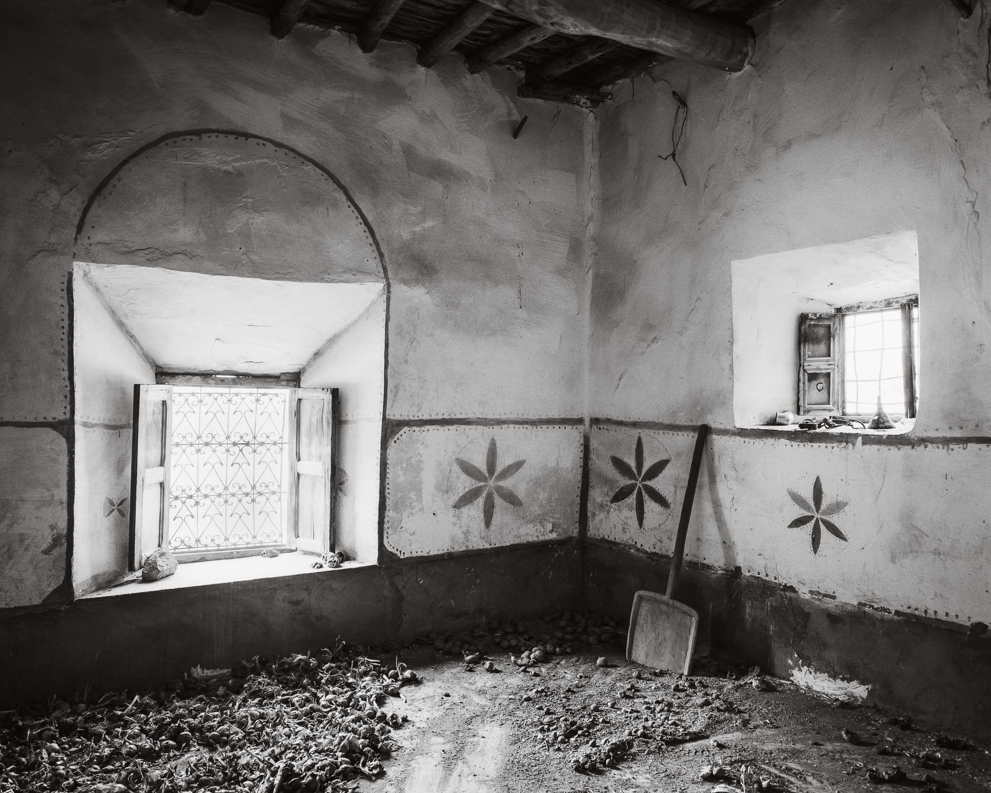 Tagharghist, a berber village in Morocco, Abdurahman Ait Ben Ouchen’s former house, autumn 2008