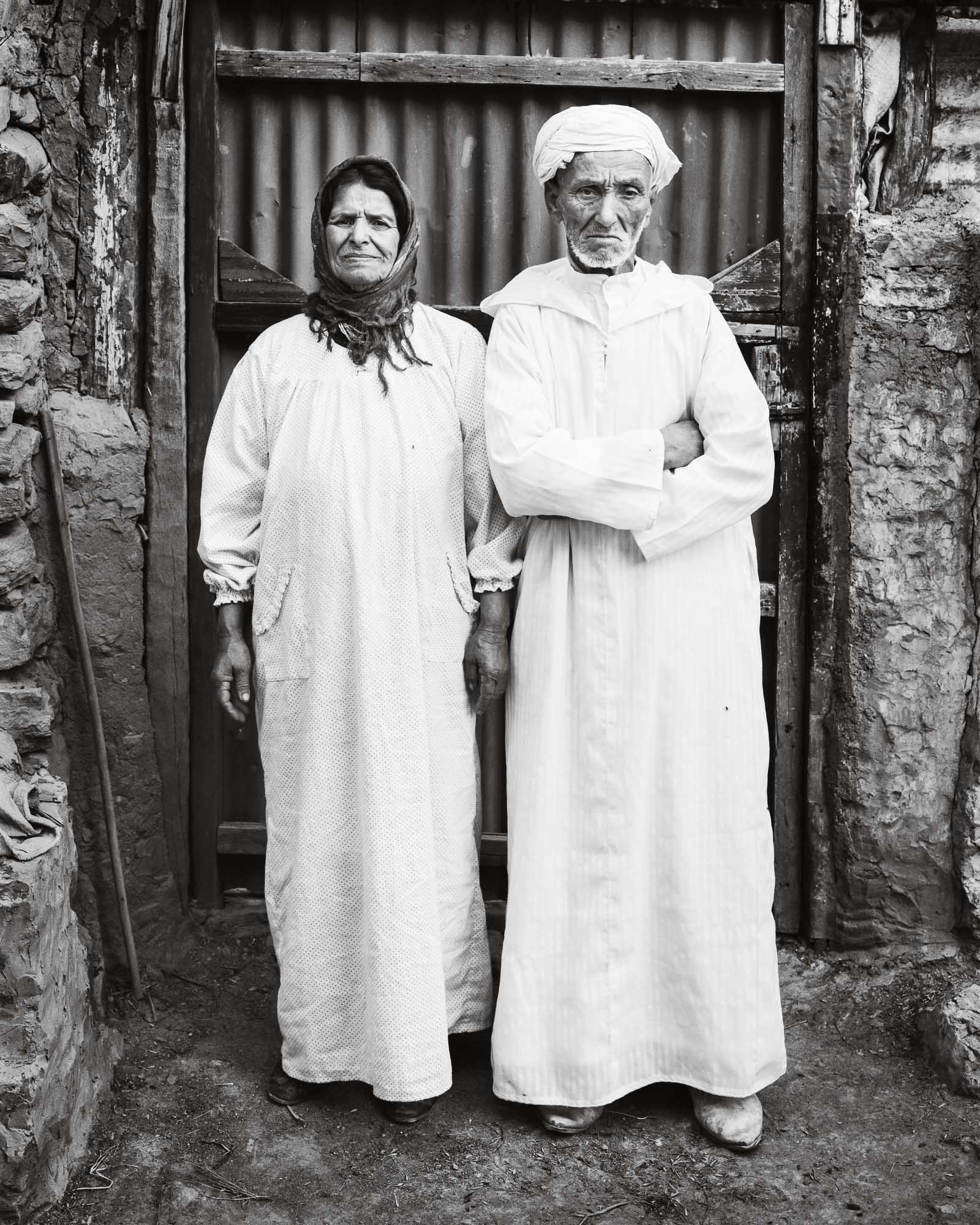 Kaltoum Aabar en Mohammed Ait Elmkddem, spring 2003