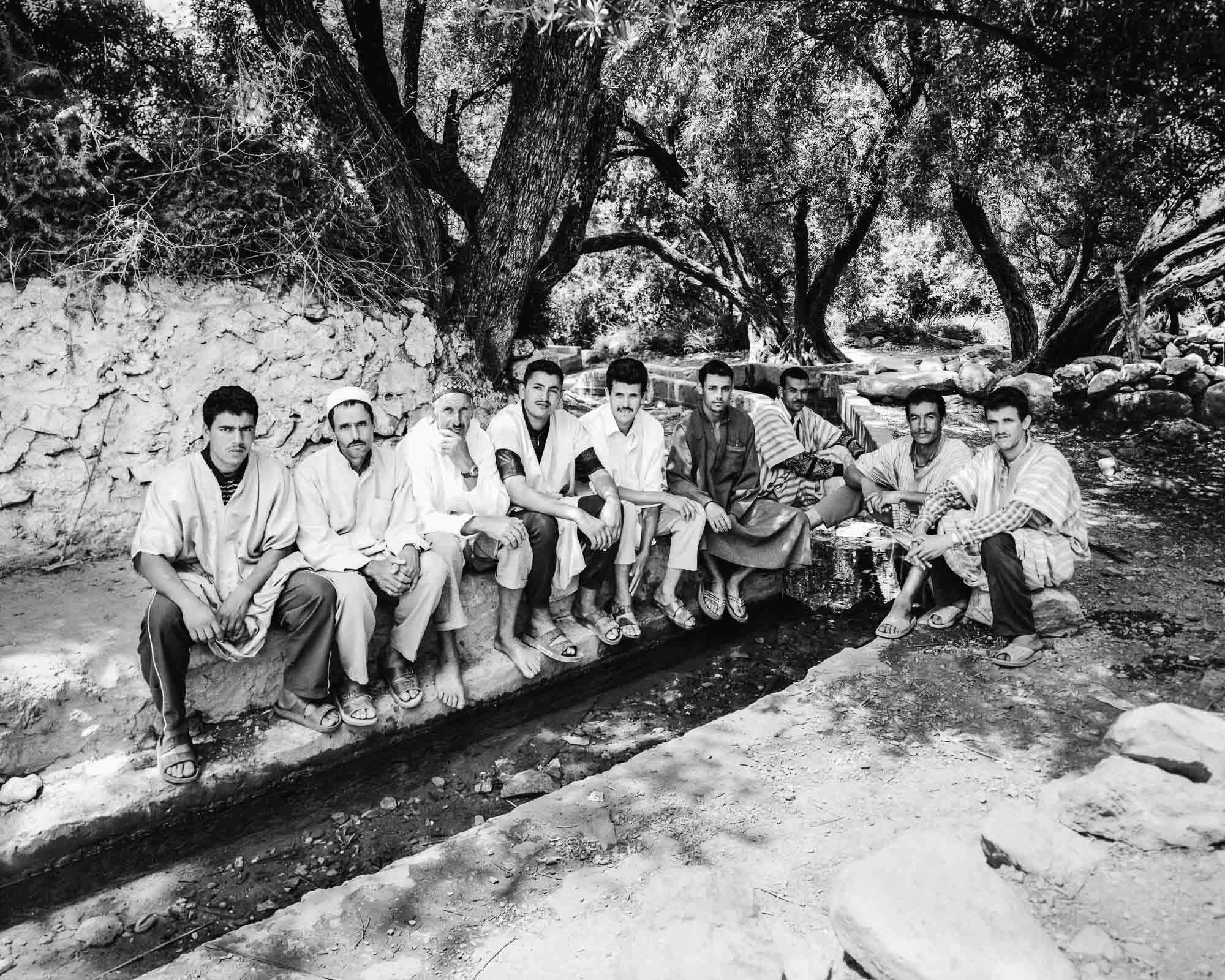 at the spring before the friday prayer, spring 2003