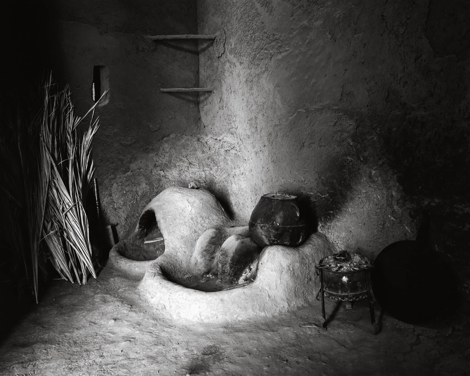 Keuken in El madani Souktani's huis, 2006